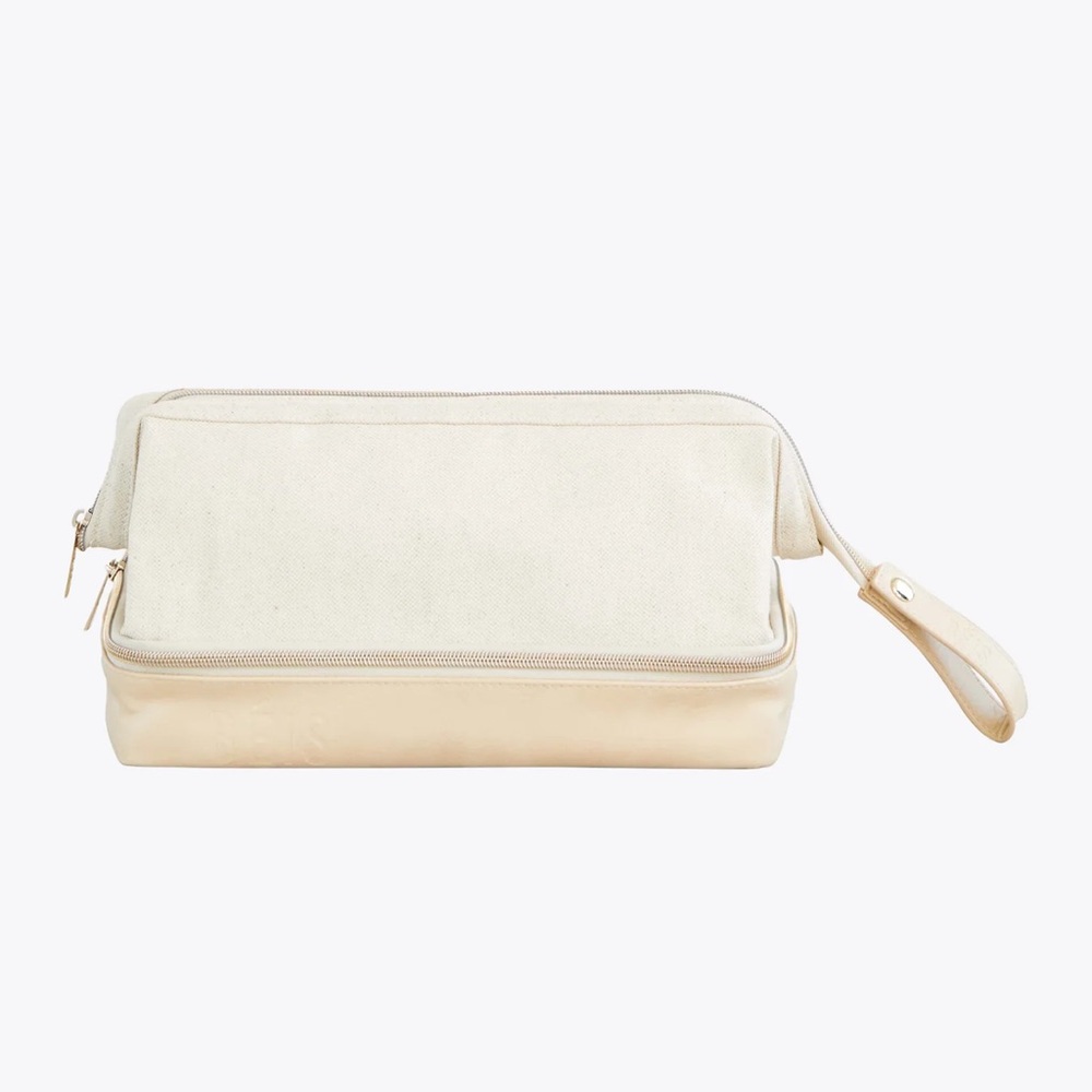 The Dopp Kit in Beige